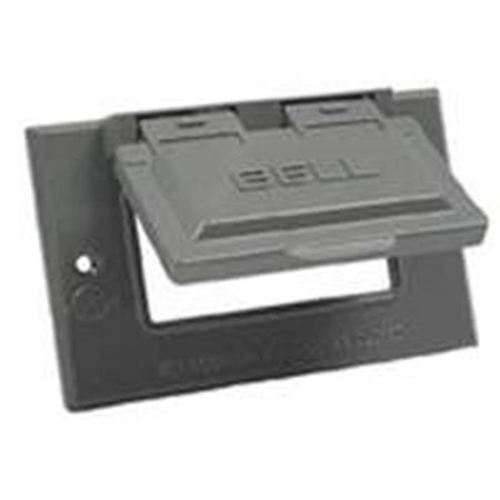 BELL Electrical Box Cover, 1 Gang, GFCI 5689419